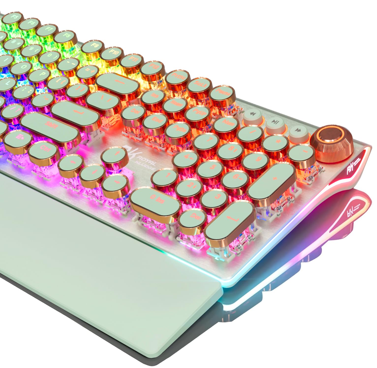 Amazon.com: RK ROYAL KLUDGE X108 Typewriter Style Mechanical