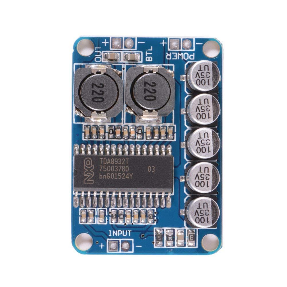 REES52 TDA8932 Digital Power Amplifier Board Module 35W Mono Stereo Amplifier Module for Arduino-picture-32