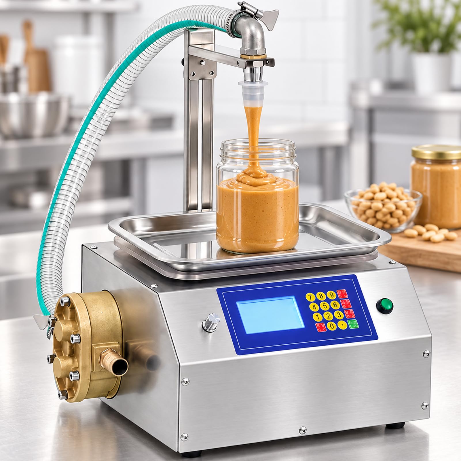 Macchina Riempitrice, Dosatrice Quantitativa per Miele e Paste