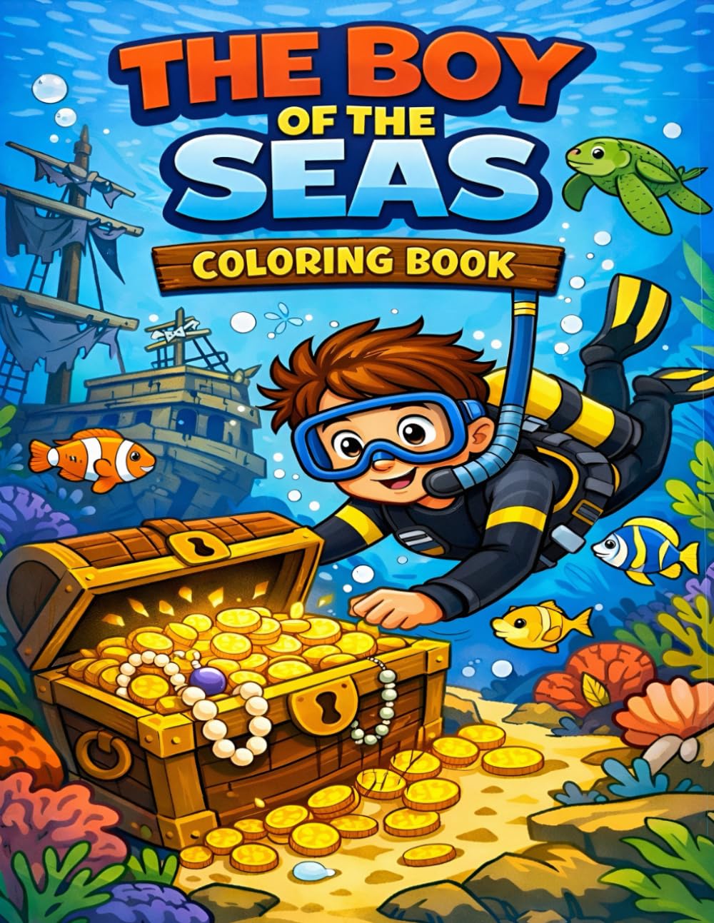 The Boy of the Seas.: An Adventure on the Ocean Floor.: 3 (Adventures Under the Sea Collection)