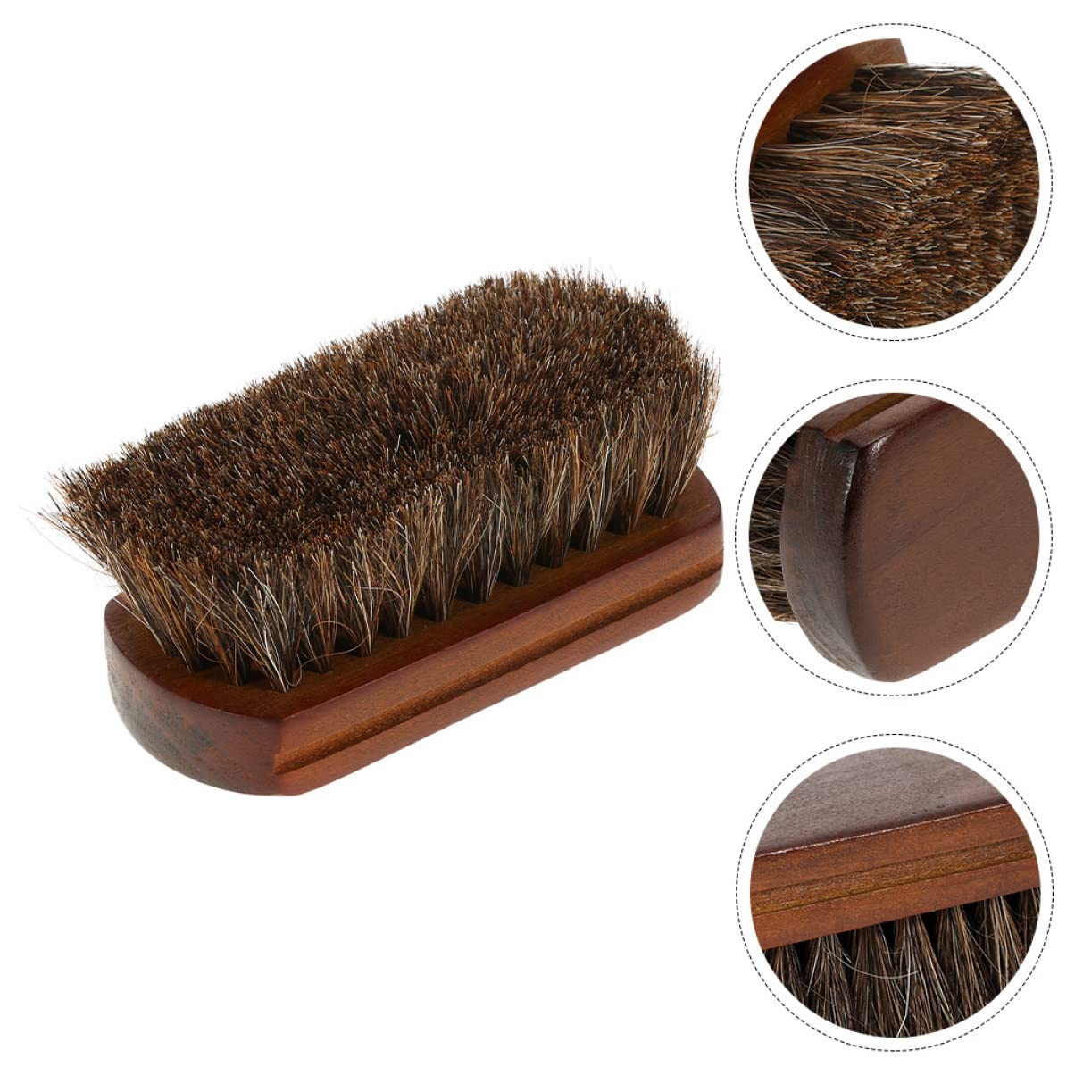Beard Shaving Brush Men's Hair Tools Fine Horsehair Ideal for Cleaning Styling