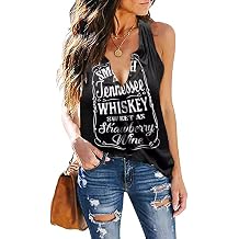Skull Shirt for Women V Neck Lace Up Sleeveless Casual Summer Workout Yoga Tank Top