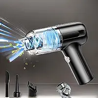 Aspirador De Pó Portátil 2 Em 1, Sucção Forte, Sem Fio, Recarregável, USB, Para Limpeza De Carro, Casa, Premium, Marca VARENZIA