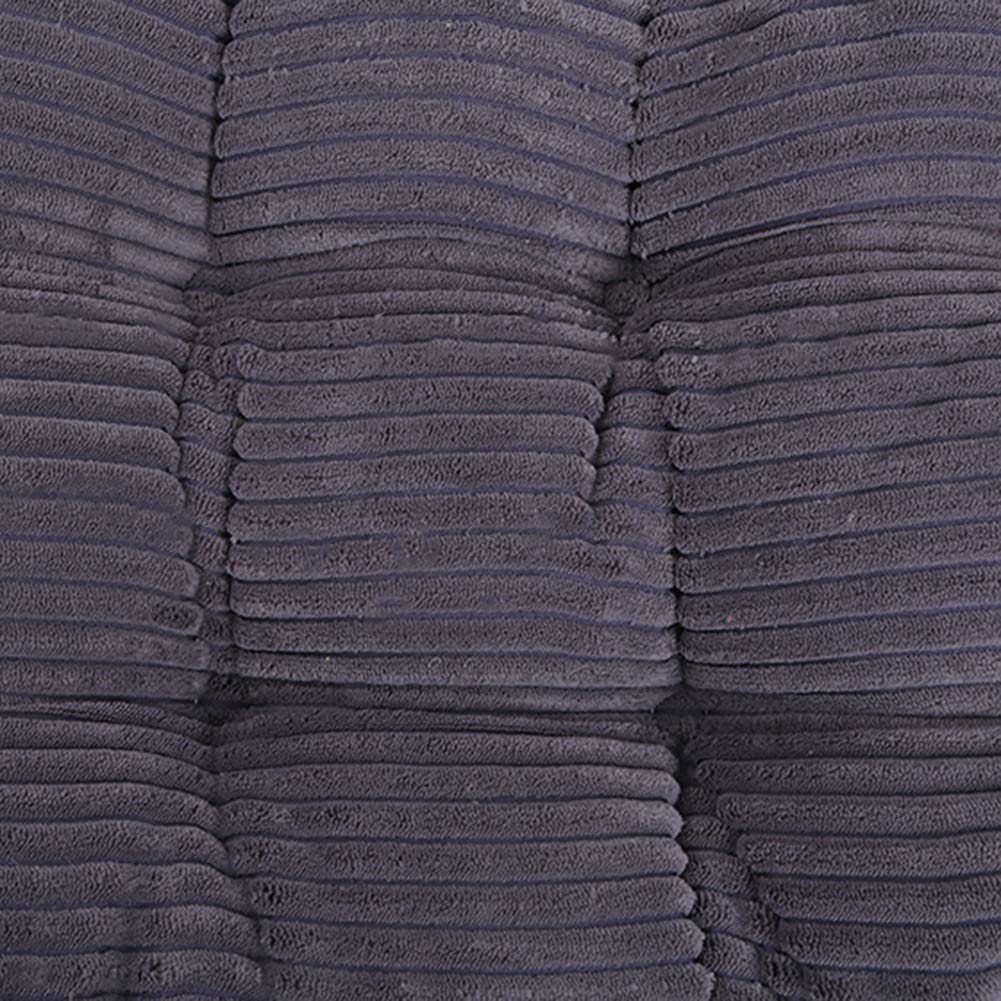 Épais Peluche Coussin De Chaise Berçante,Haut Du Dos Coussin Inclinable Anti-glisser Coussin Pour L'intérieur Extérieur Tapis De Chaise Nourriture(Coussin Seulement),Patio Chaise L-B 48x120cm(19x47inc