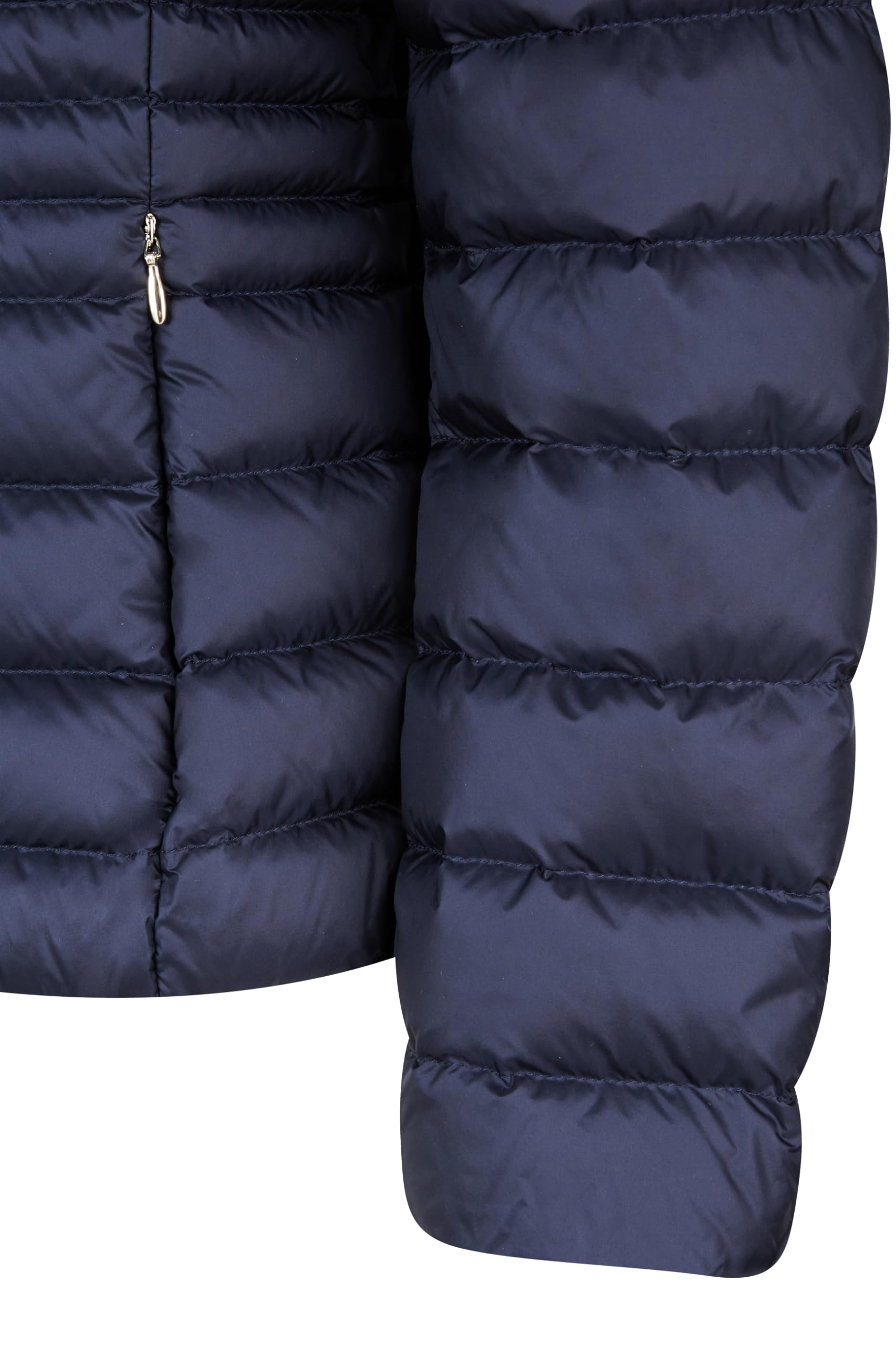 Geox Woman D JAYSEN DOWN Jacket NAVY BLZER_38, granatowy blezer, 32