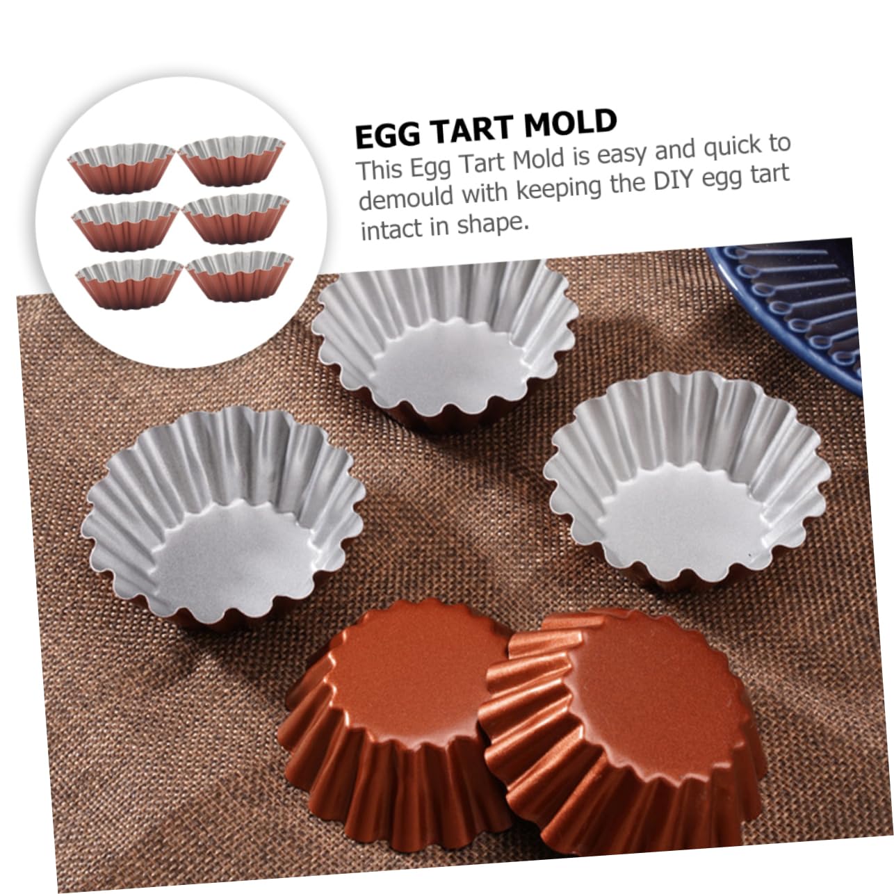 ABOOFAN Piezas Molde Redondo Para Tarta De Huevo Molde Para Tarta De Acero Al Carbono Molde Para Tarta Antiadherente Accesorio Para Hornear Moldes Acero De Alto Carbono Pudín Crisantemo