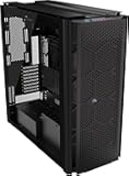 Corsair 9000D RGB Airflow Super Full-Tower PC Case – Fits up to 18x 120mm, 7X 140mm, or 4X 200mm Fans – InfiniRail™ Fan Mounting – iCUE Link System Hub Included – No Fans Included – Black