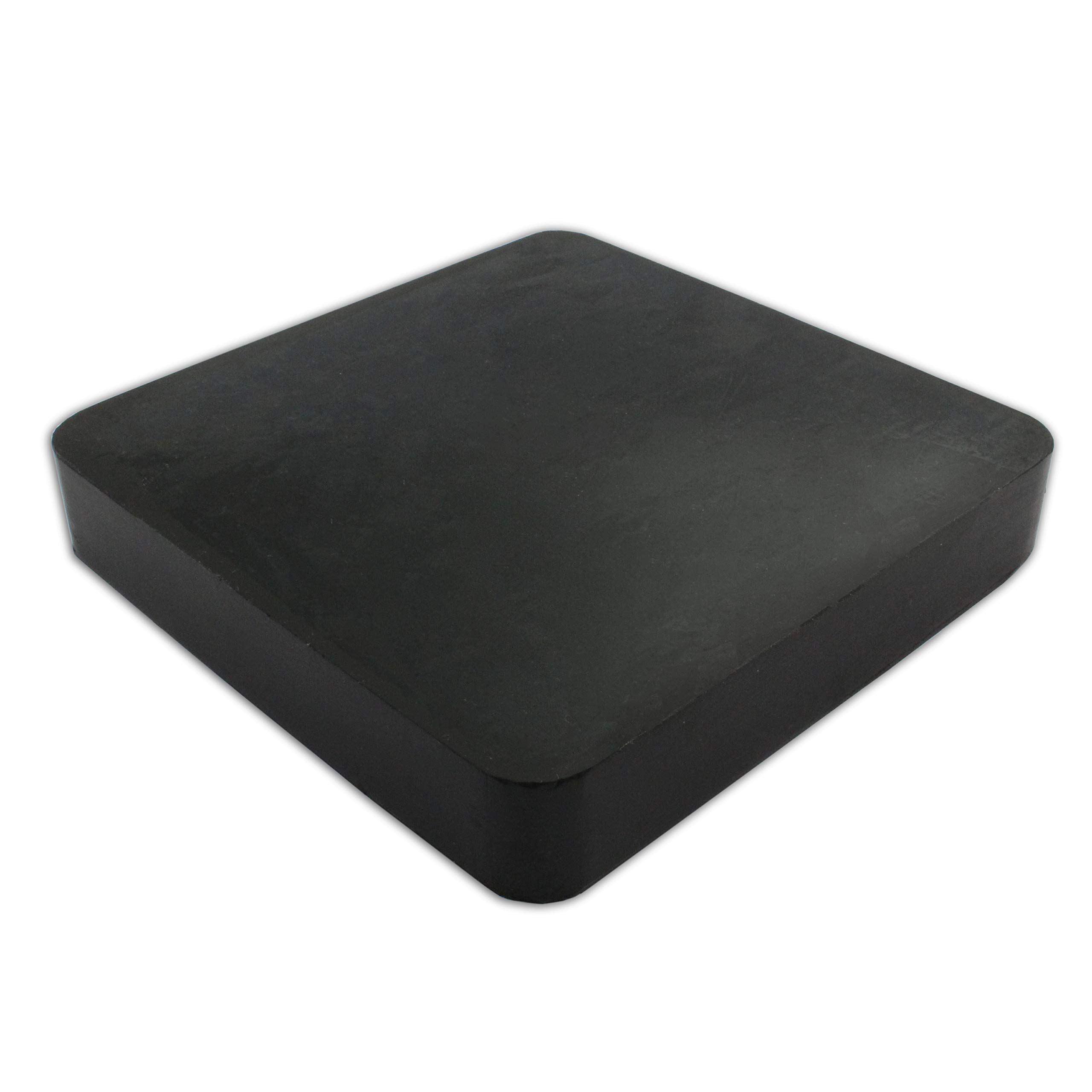 Jewellers Tools 6" Rubber Block 6" X 6" X 1" Xl Dapping Doming Block 150X25mm Craft Tool (650)