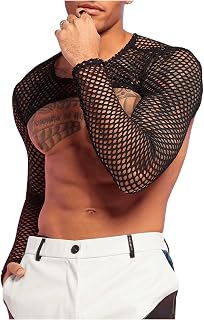 WDIRARAMens Fishnet Sheer Mesh Long in Pakistan