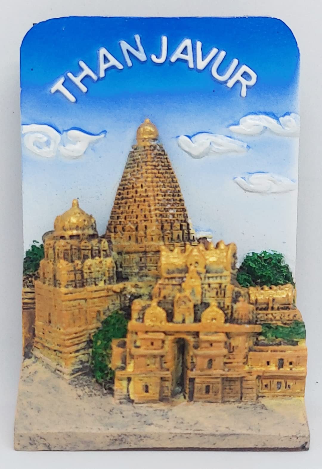 Temple Trees Thanjavur 3D Fridge Magnet - TSC 3006