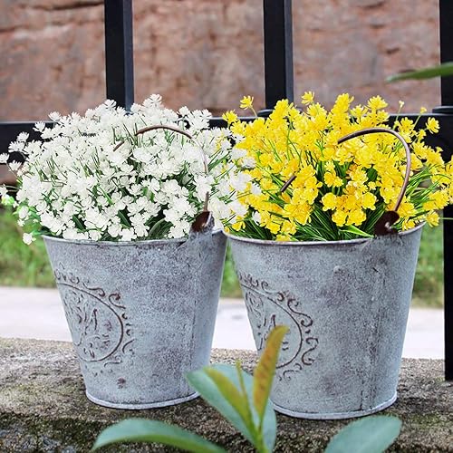 Miniatura 3 de ArtBloom Plantas y flores artificiales para exteriores, resistentes a los rayos UV