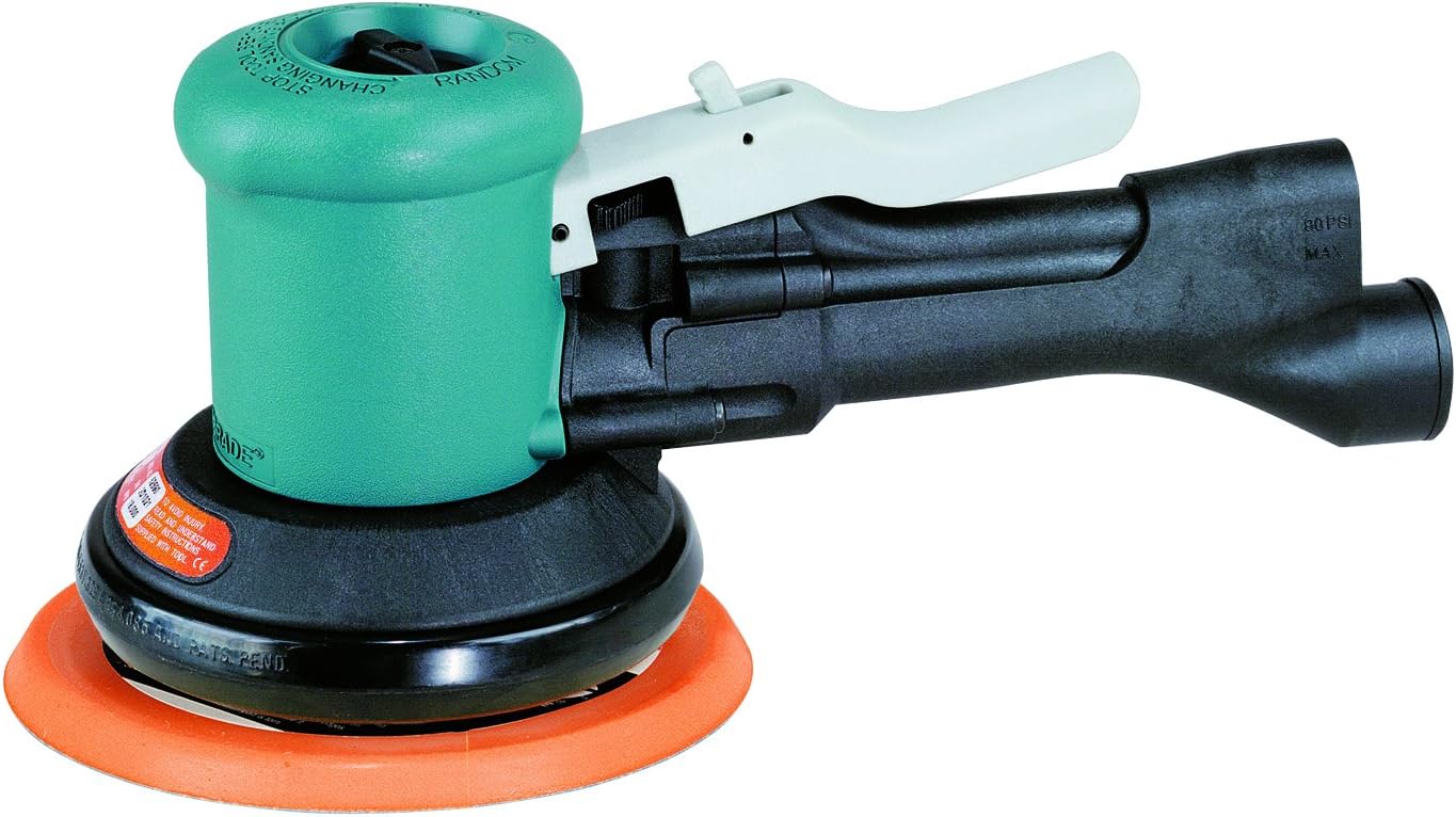 Dynabrade 58435: 6" (152 Mm) Dia. Dynalocke Dual-Action Sander, Non-Vacuum