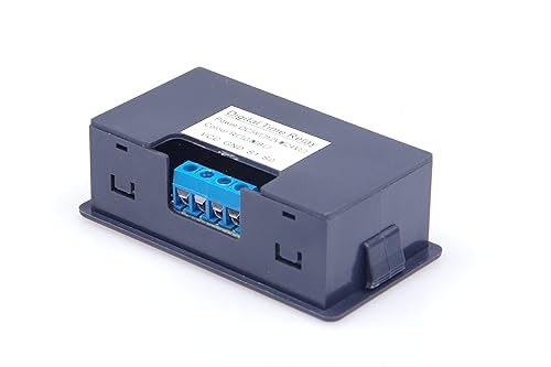 Miniatura 7 de Interruptor de relé automotriz de 1500 W CC 12 V (11-14 V), tablero de relé de retardo de tiempo digital con pantalla LED de doble color