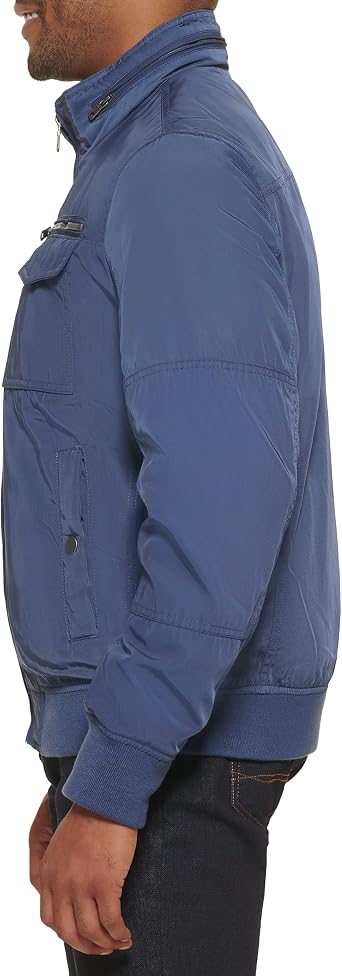 Tommy Hilfiger Men's Legacy Water and Wind Resistant Performance Bomber Jacket Transitional Jacket