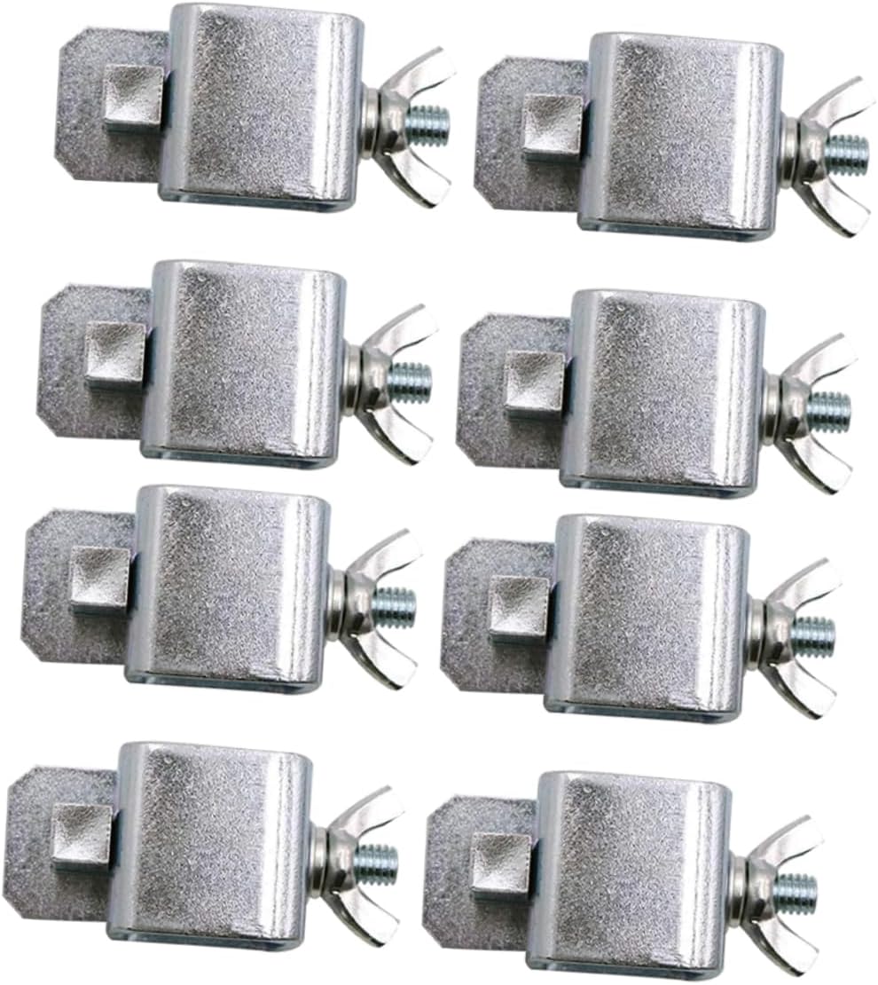 8Pcs Metal Butt Welding Clamps for Auto Body Panel Alignment Durable Rustproof Welding Clips for Door Skin Repair and Precision Welds Easy Installation for DIY