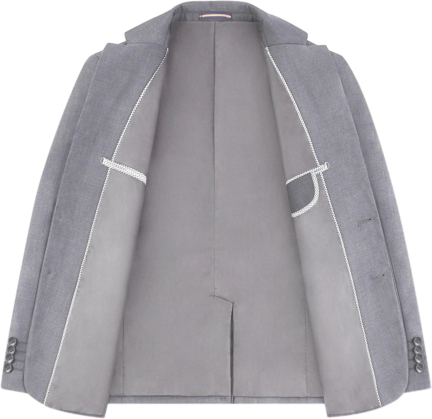 Men's Sport Coats & Blazers Slim Fit Suit Jacket for Men Two Button Sport Coat for Wedding Casual