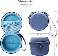 Vista 3 de XANAD Estuche rígido para Hatch Rest Go Baby Sound Machine (azul)