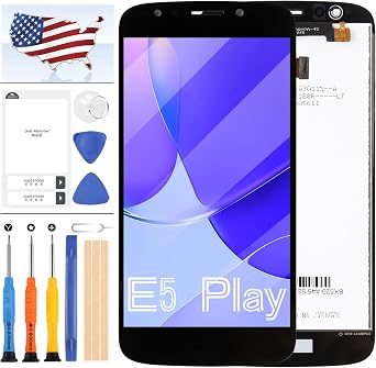for Moto E5 Play Screen Replacement for Motorola E5 Play LCD Screen for Moto E5 Cruise Display Digitizer Touch Assembly Kit XT1921-1 XT1921-2 XT1921-3 XT1921-5 XT1921-6 XT1921-7 5.2"
