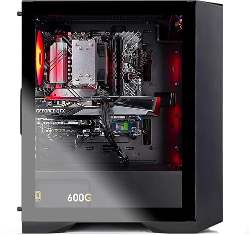 Miniatura 10 de Skytech Gaming Nebula - Computadora de escritorio para videojuegos  AMD Ryzen 5 3600 3.6 GHz, NVIDIA GTX 1650, 500GB NVME SSD, 16GB DDR4 RAM 3200,