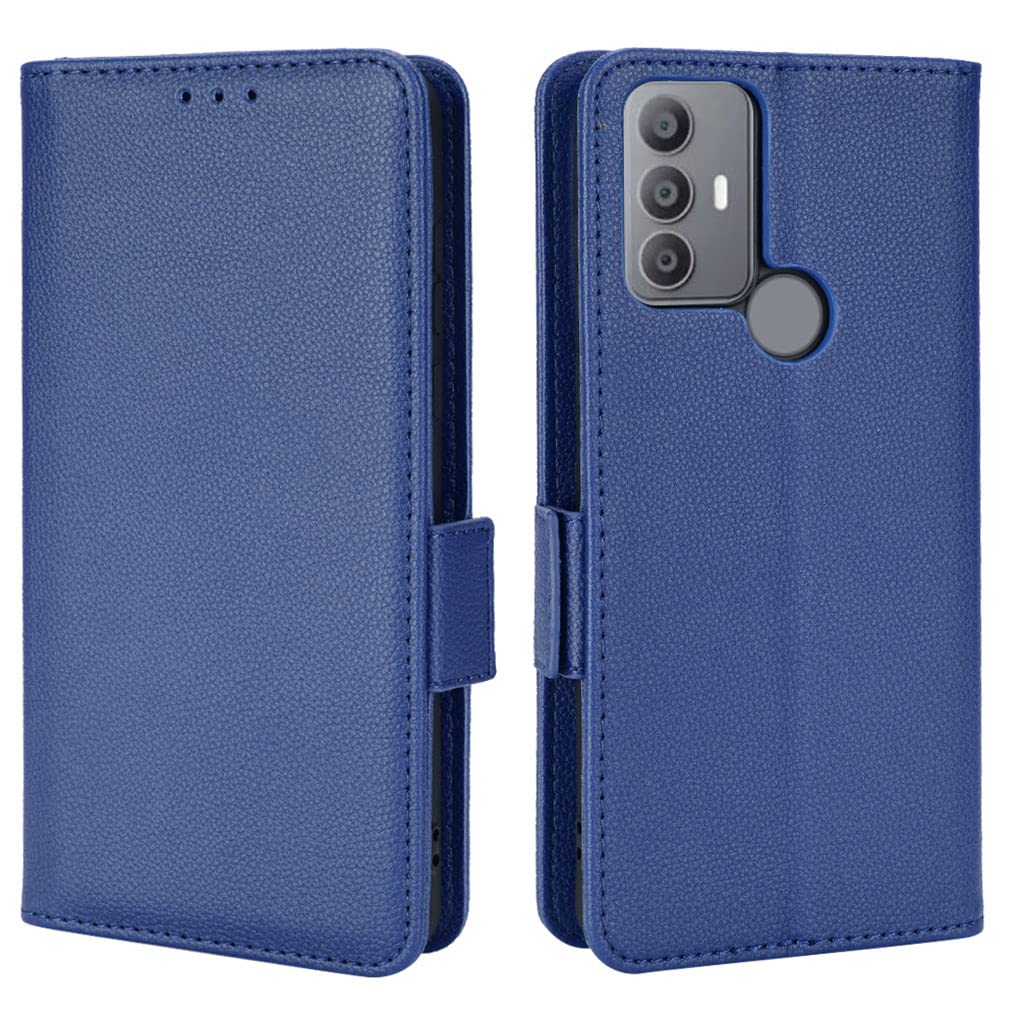 SEAHAI Cover per TCL 30 SE/TCL 305 / TCL 306, Custodia Protettiva Ultra Sottile ed Elegante in Silicone TPU Trasparente, Bello Fiori Colorful Cover Antiurto Case - Fiore Sorridente
