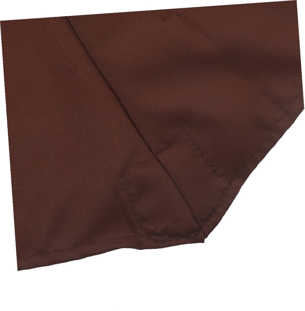 Patio Umbrella Canopy Replacement 2. Diameter with 8 Ribs Coffee Color Outdoor Garden Parasol Shade Cover for Backyard and Side Yard