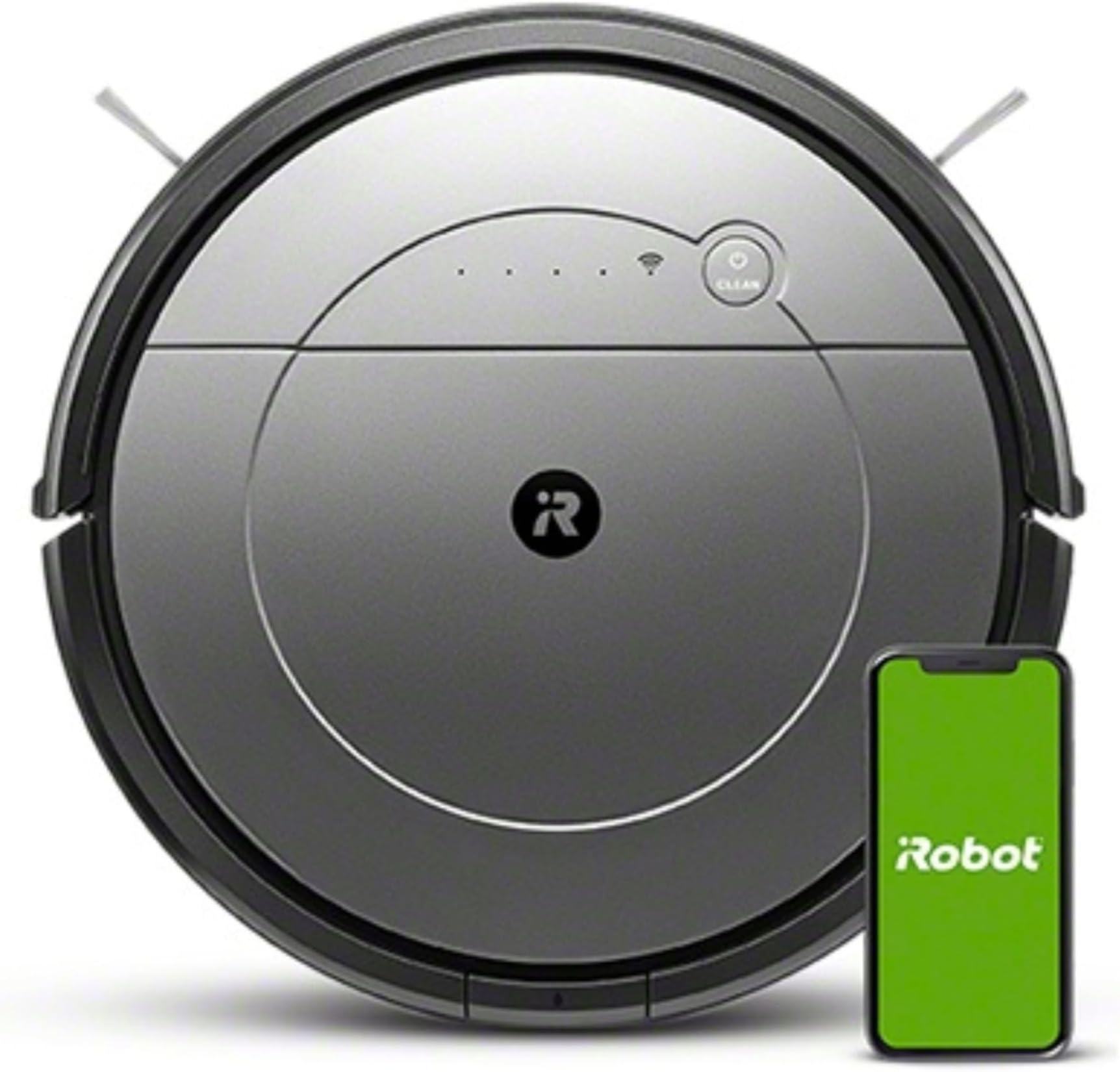 iRobot Roomba Combo Wi-Fi Connected Robot Vacuum & Mop - Multi Cleaning Modes, Powerful vacuuming, Daily mopping, Personalised suggestions, Voice Assistant Compatibility
