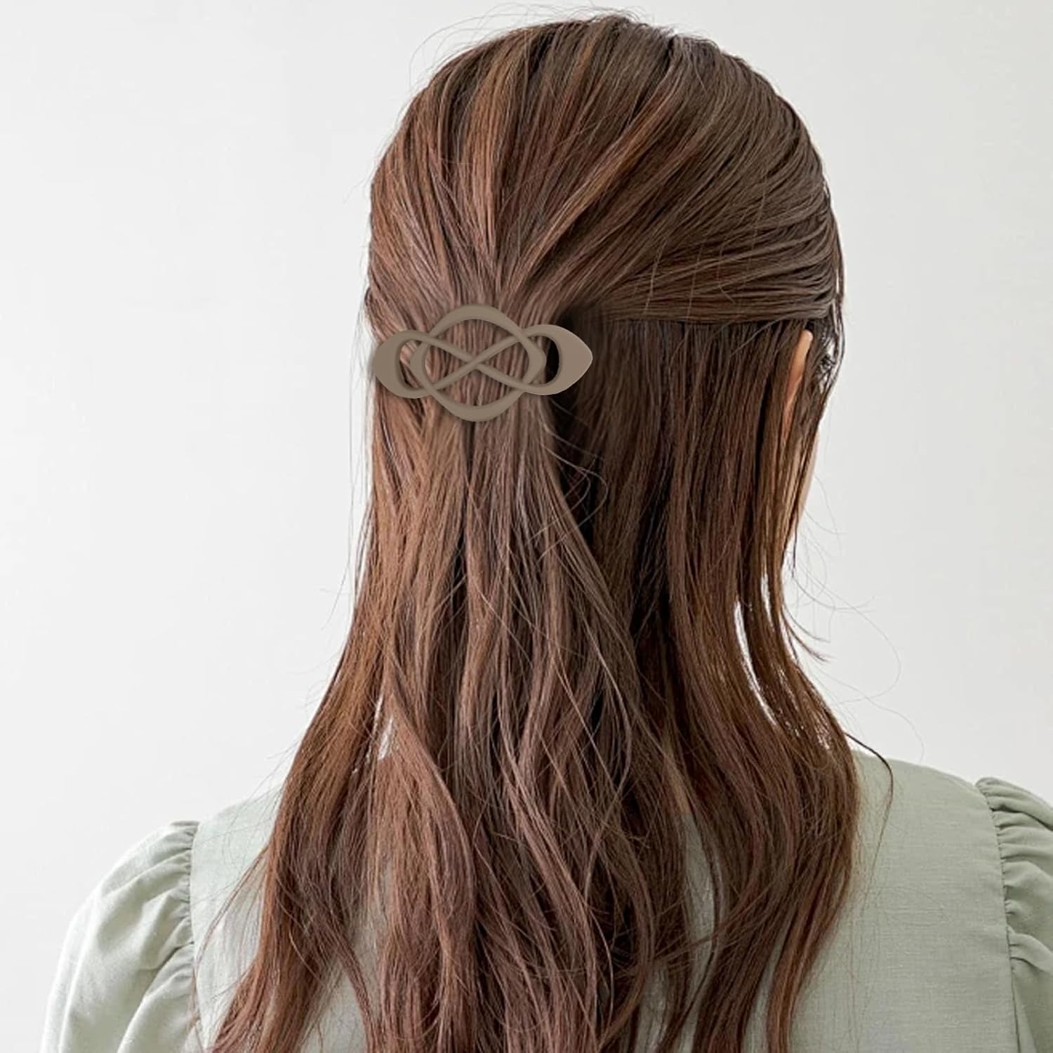 Hair Barrettes for Women 5packs Clips French Barrette Clip for Thick Thin Long Short Hair Fashion Accessories for Women Girls - Image 5