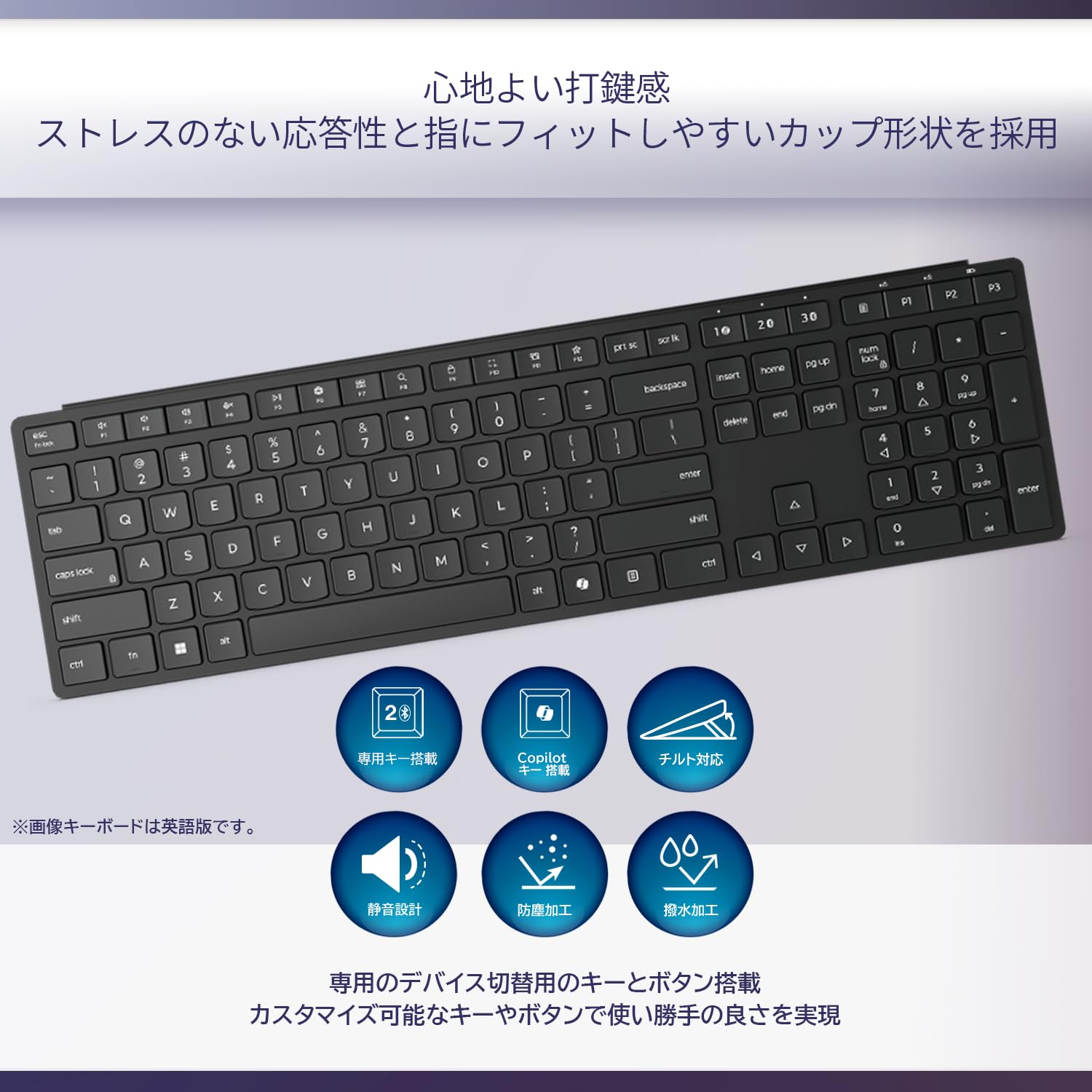 Amazon.co.jp: Lenovo ワイヤレス マルチモードプロ キーボード&マウス
