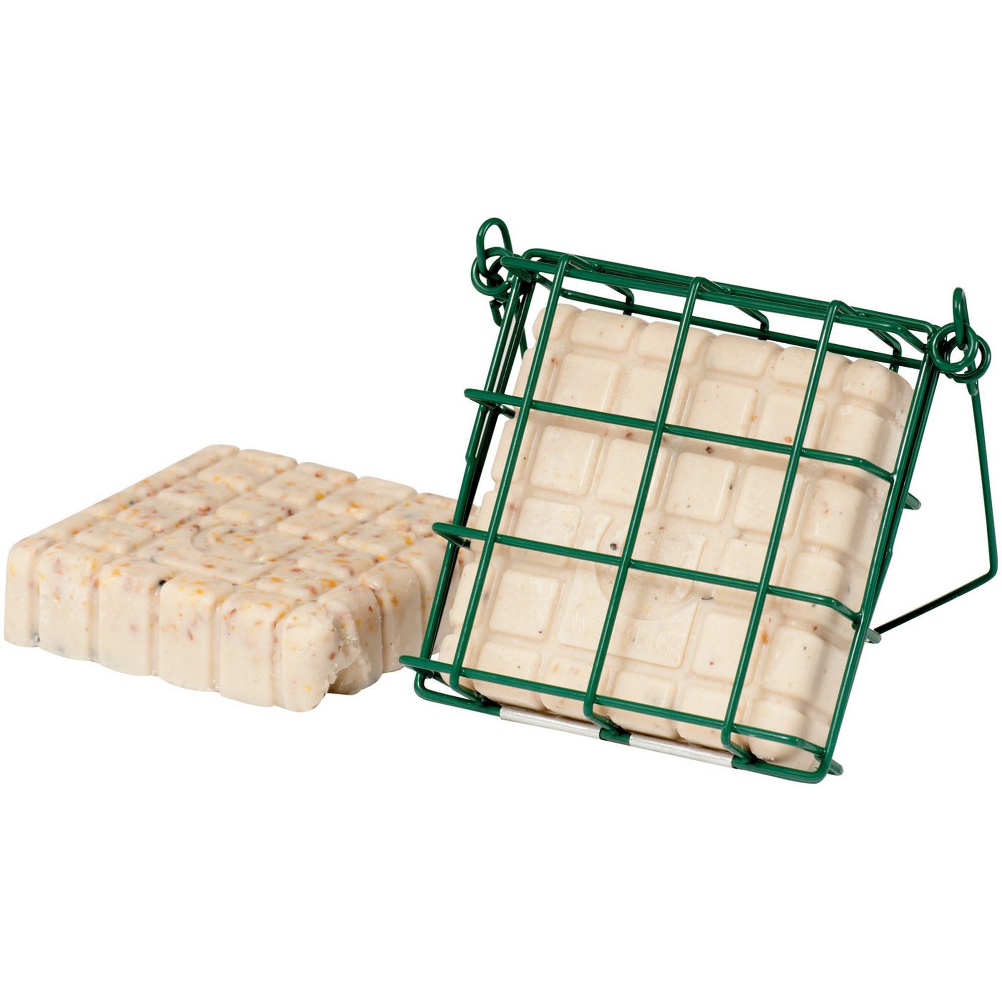 C J Wildbird Foods Cj Peanut Cake Feeder Mesh Green