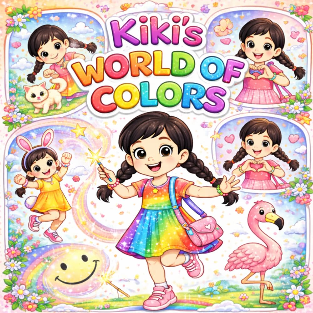 Kiki's World of Colors: A Simple Kids Book for Toddlers and Preschoolers