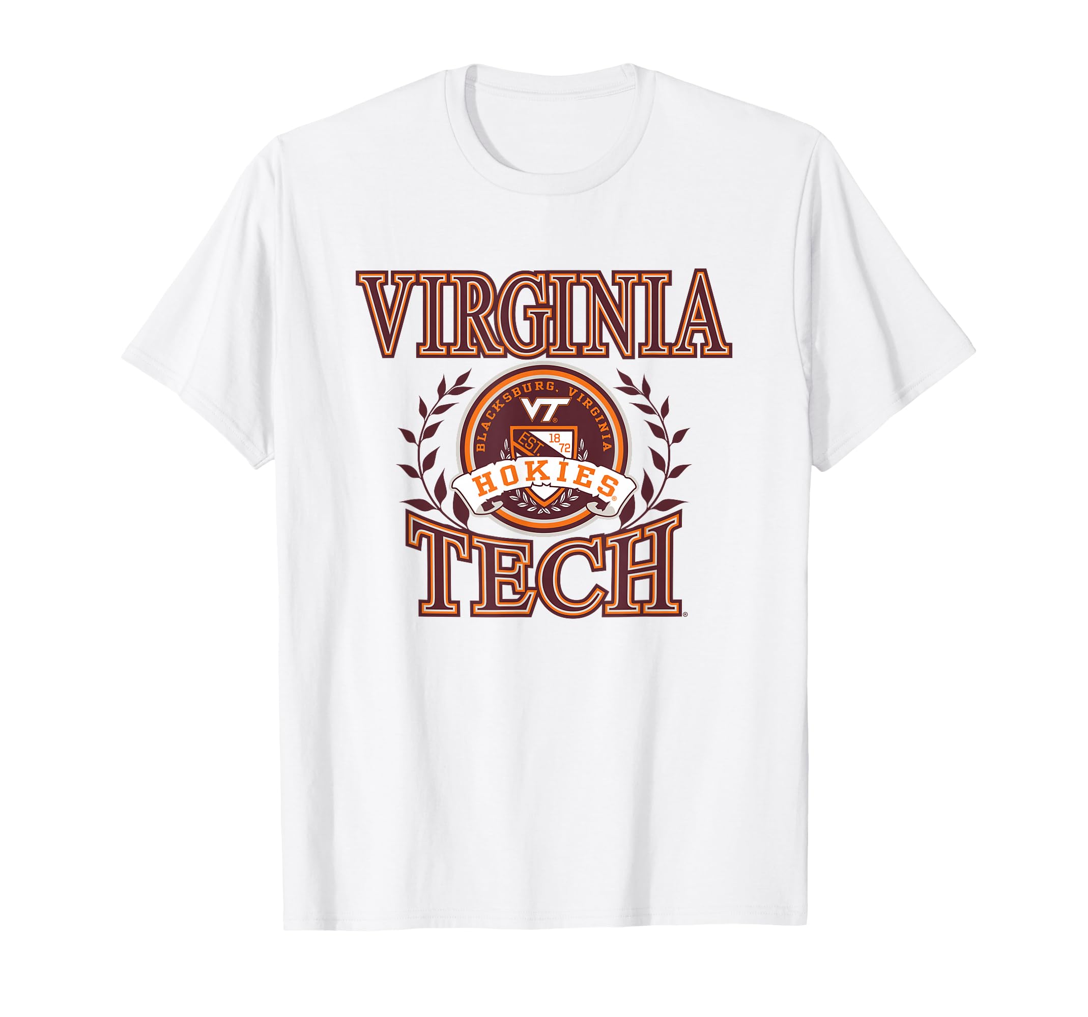 Virginia Tech Hokies Laurels Officially Licensed T-Shirt