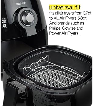 Air Fryer Accessories for Cosori Ninja and Philips, Set of 5, Fit all 3.7QT - 5.3QT - 5.8QT