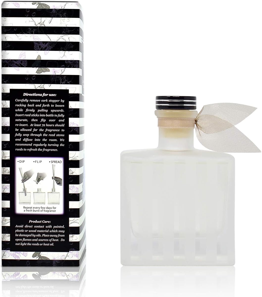 Infuse Fragrance Oil in Bamboo Reed Diffuser - Tobacco & Patchouli view 3