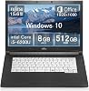 Fujitsu Laptop Lifebook A5766th Generation Core i5 6200u 2.3GHzFHD1920x10808GB512GB15.6 inch Laptops with Office 2019 Windows 10 DVD Equipped with HDMI TerminalsWi-FiBluetoothAC Charger