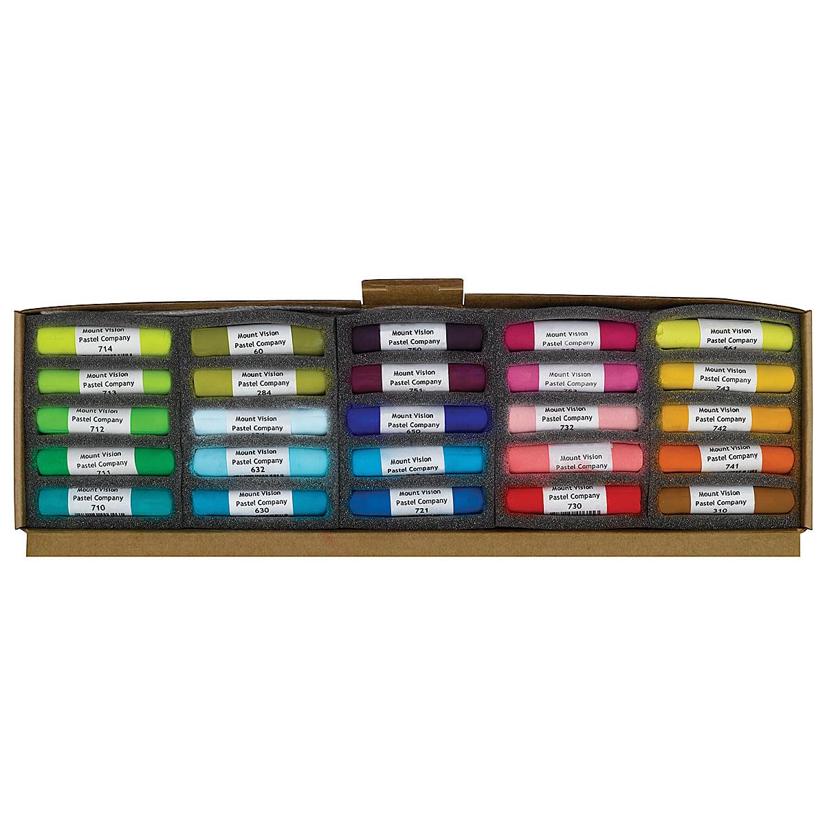 Mount Vision Pastel Company 25-Piece Tropical Set