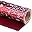 WRAPAHOLIC Reversible Nutcracker Christmas Wrapping Paper - Mini Roll - 17 Inch x 33 Feet - Merry Christmas Nutcracker Wrapping Paper with Metallic Foil Shine for Xmas Holiday, Party Celebration