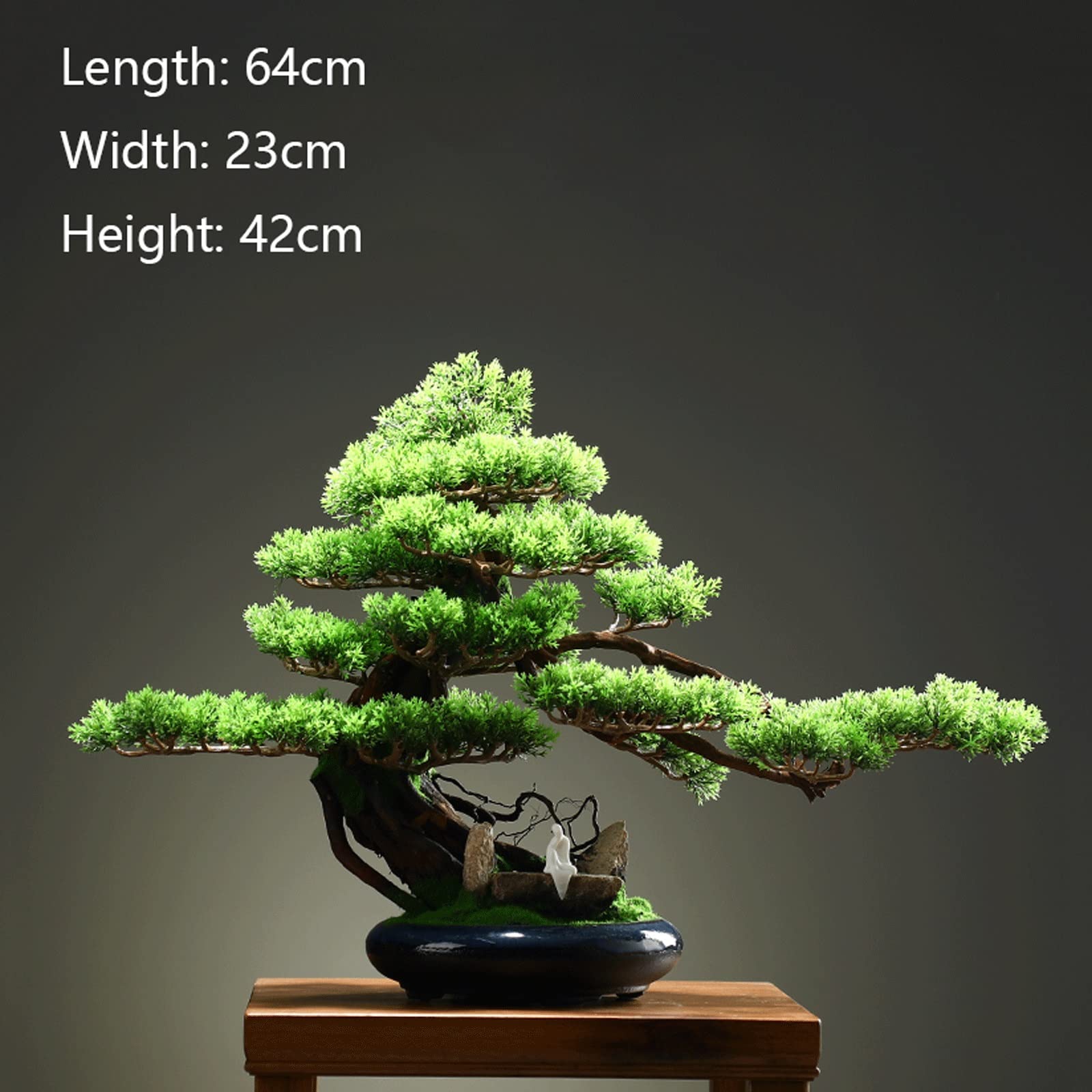 Piante Finte, Piccole Piante Artificiali, Decorazione per Scrivania, Albero Bonsai Artificiale per Casa, Ufficio, Parete, Libreria, Piante Artificiali da Interno