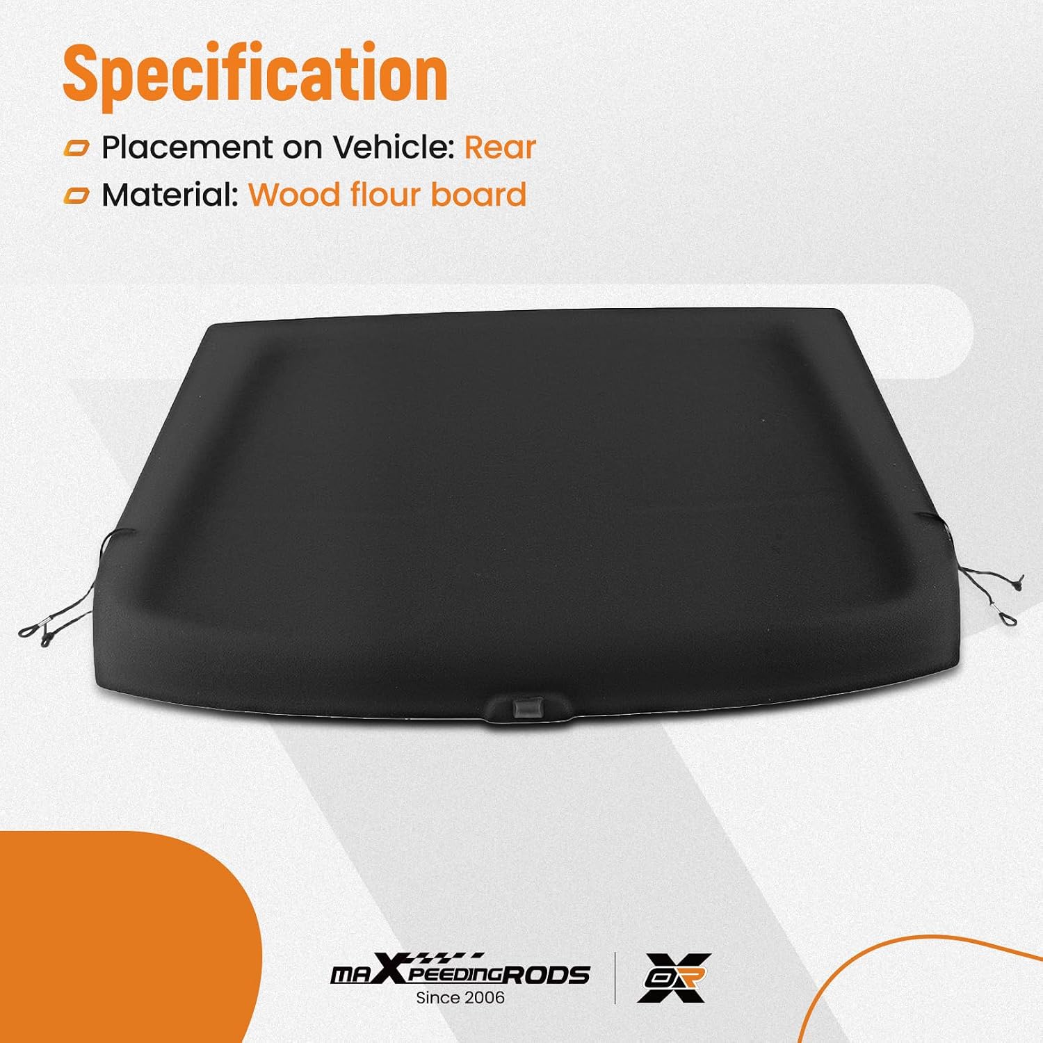 maXpeedingrods Black Parcel Shelf Load Cargo Cover Blind for VOLVO XC-40 2018-2023, 31462041 32353847