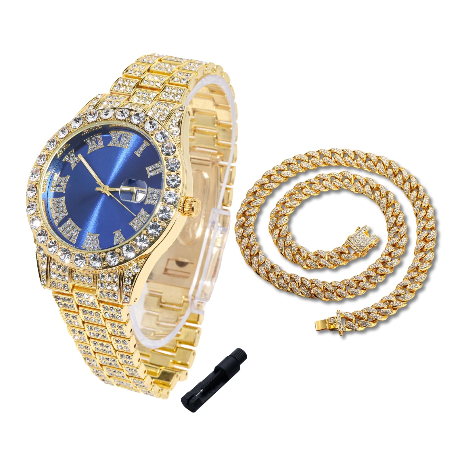 Halukakah Watch for Kids - 42MM Blue/Green/Red Dial - 8" Length