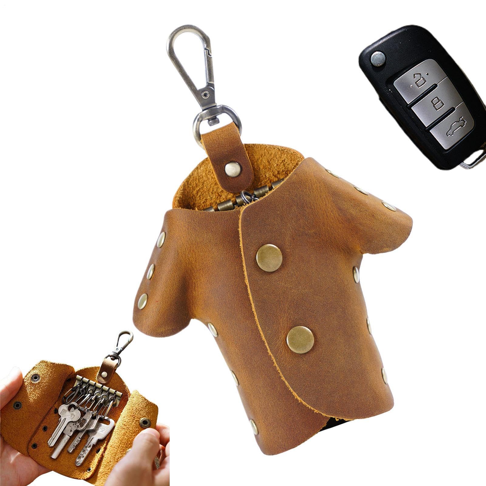Pochette de rangement en cuir pour cles qui ne rayent plus vos objets - 8