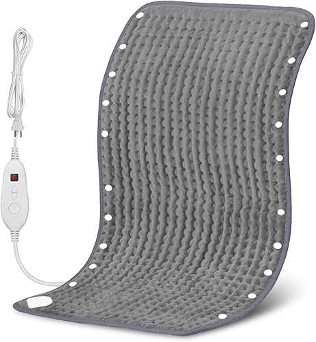 Miniatura 3 de Snailax Almohadilla para silla de masaje de cuerpo completo, masajeador Shiatsu de espalda con calor y compresión, almohadilla térmica y calentador