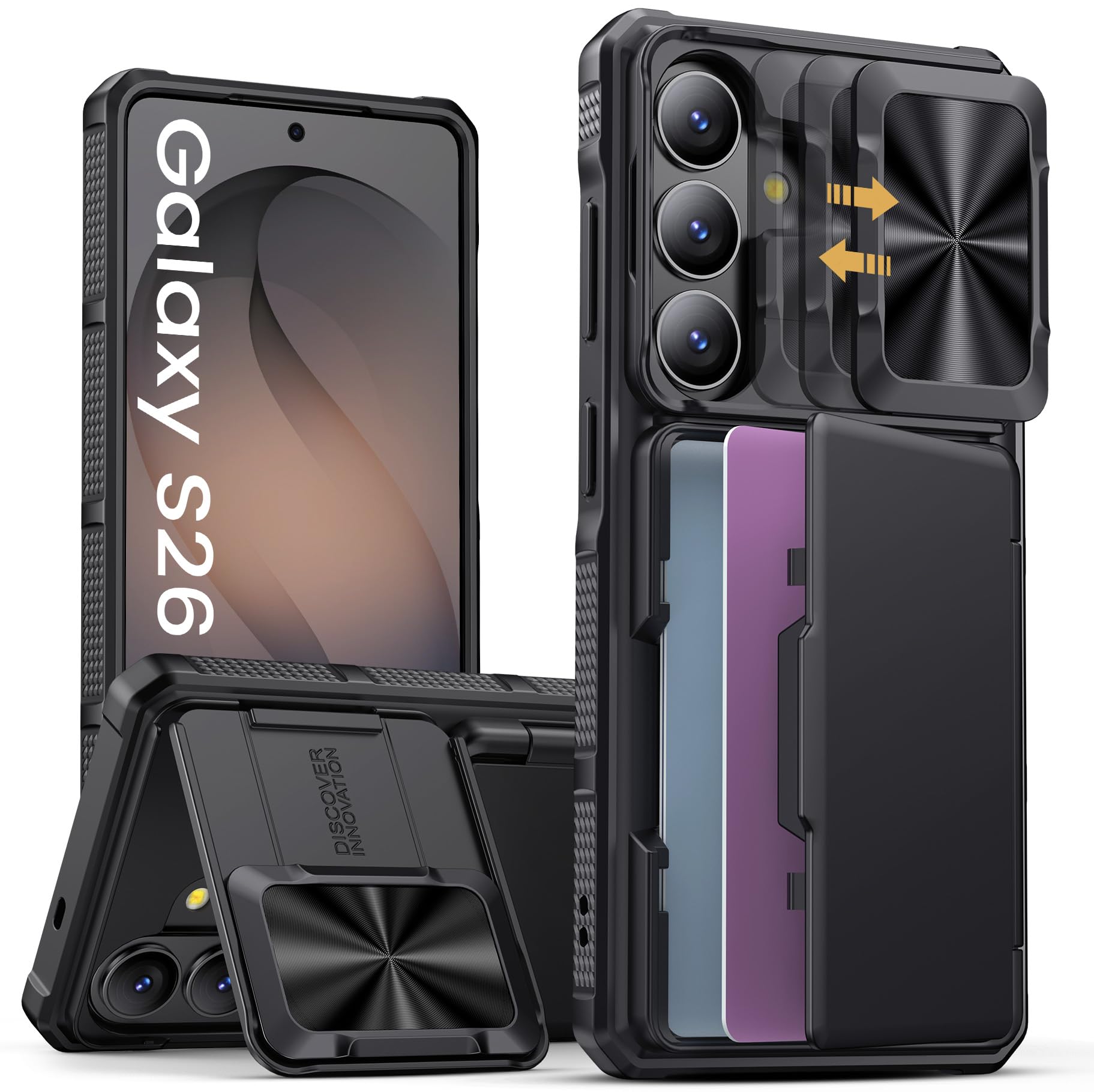 Amazon.com: SSLOTSCASE for Samsung Galaxy S26 Case, Card Holder