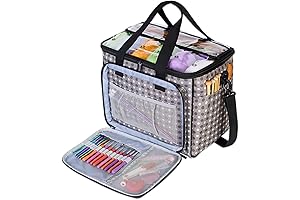 Teamoy Knitting Bag, Yarn Tote Organizer