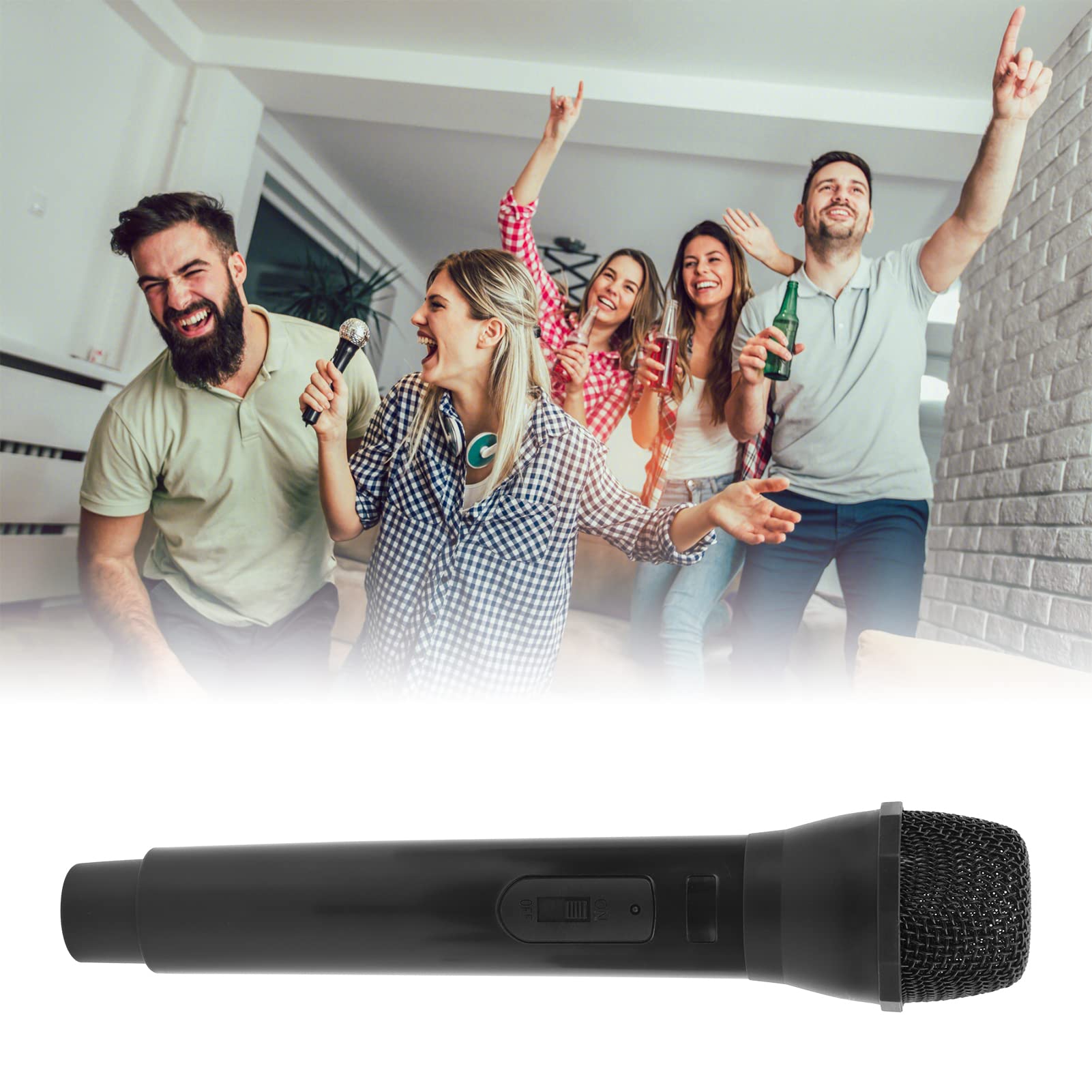 Microphone Accessoire Hautement Simulé Karaoké Danse Spectacles Pratique Portable Performance sur Scène Photographie Accessoire Micro pour Enfants Microphone Accessoire Hautement Simulé Karaoké Danse Spectacles Pratique Portable Performance sur Scène Photographie Accessoire Micro pour Enfants