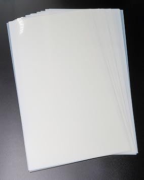 40PCS 4mil Blank Mylar Stencil Sheets,24X12 inch Milky Translucent PET Blank Stencils Sheets,Template Material for Cutting Machines, Laser Cutting, Food-Safe Craft Plastic