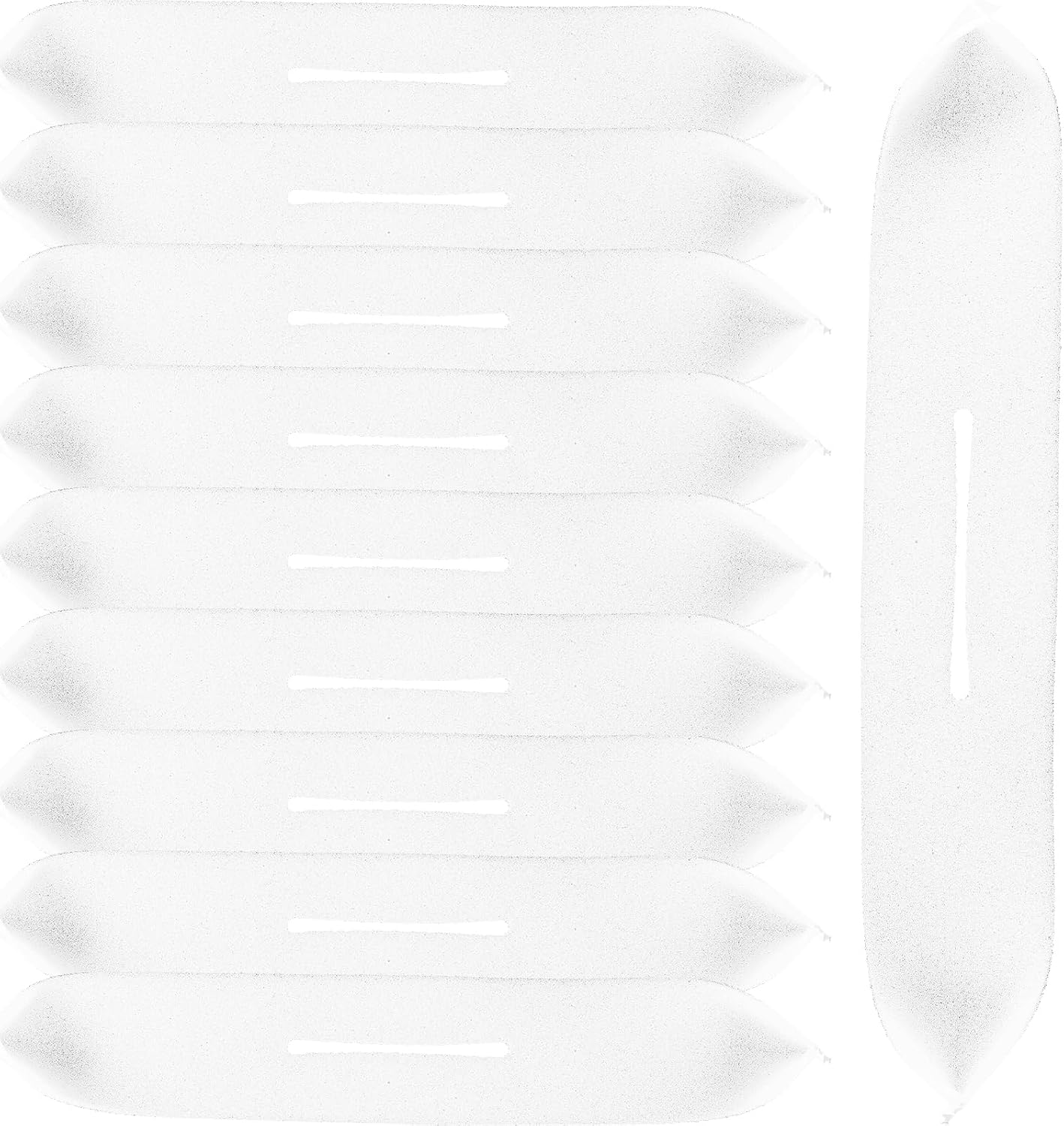 Anti-Skid Sponge Hanger Covers 20 Pcs Non-Slip Foam Protector Sleeves 16.14 X 2.75 X 0.11 Inch Lightweight Clothes Hanger Protector for Home Dormitory Clothing Store
