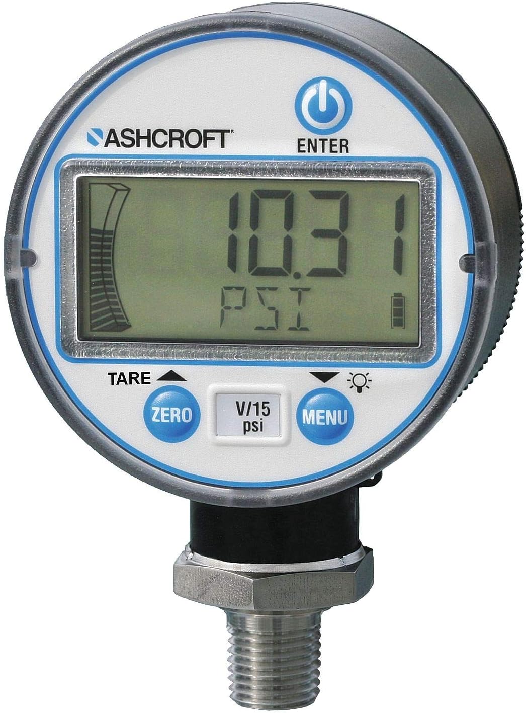 Ashcroft General Digital Gauge, 3000PSI - DG2551N1NAM02L3000#-