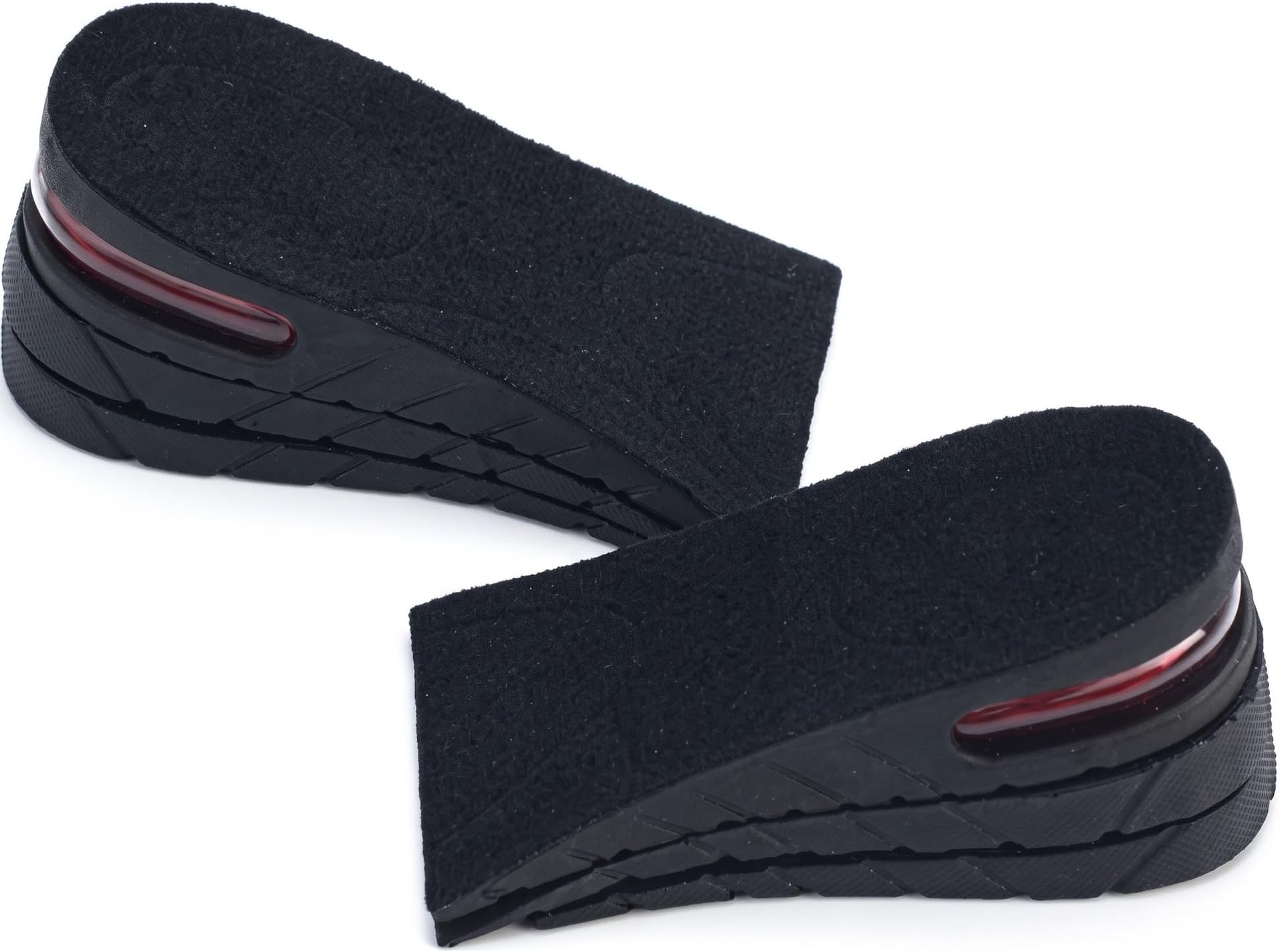 Height Increase Insole 3-Layer Air up Shoe Lifts Elevator Shoes Insole -6 cm(2.4inches) Heels Lift Inserts for Men and Women