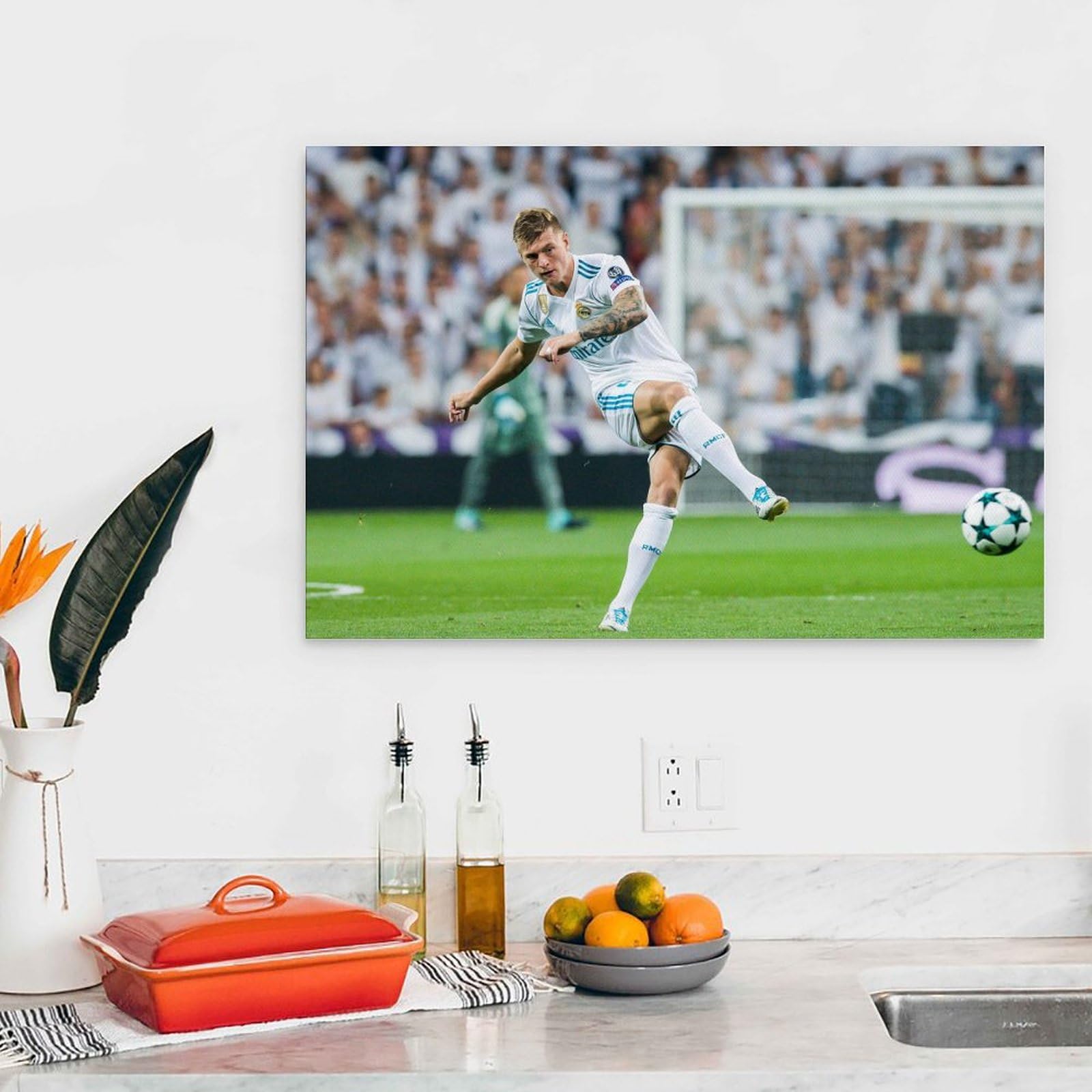 Toni Kroos Shooting Poster Home Decor Wall Art Hanging Picture