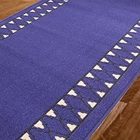 Vista 8 de Alfombras de pasillo lavables con borde enrejado de tamaño personalizado de 26 pulgadas de ancho x 25 pies (gris)